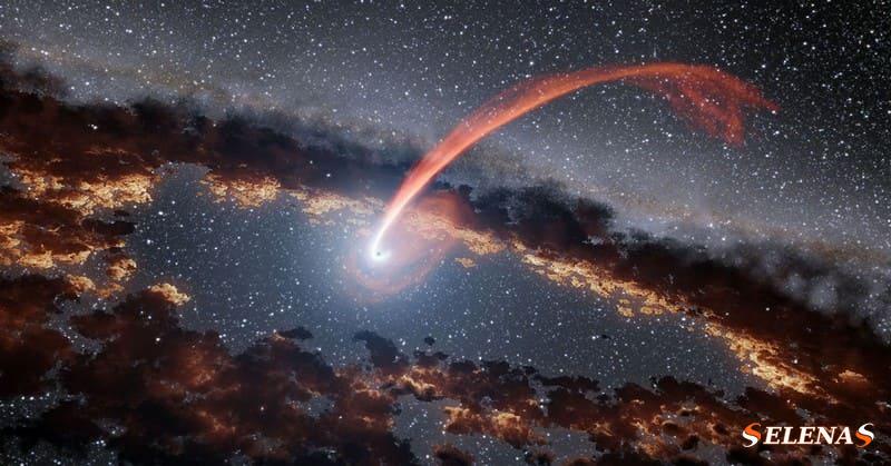 Исследования показывают, что черные дыры могут разрывать звезды на длинные полосы