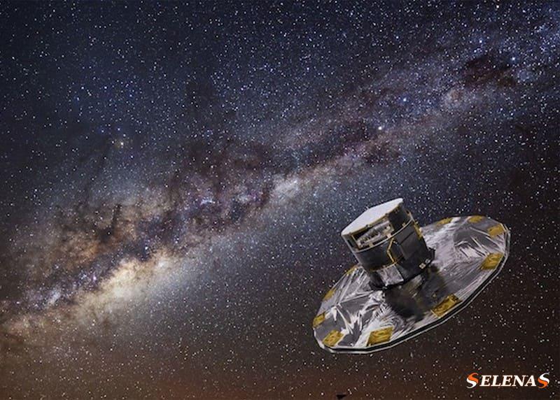 Составное изображение орбитального телескопа Gaia