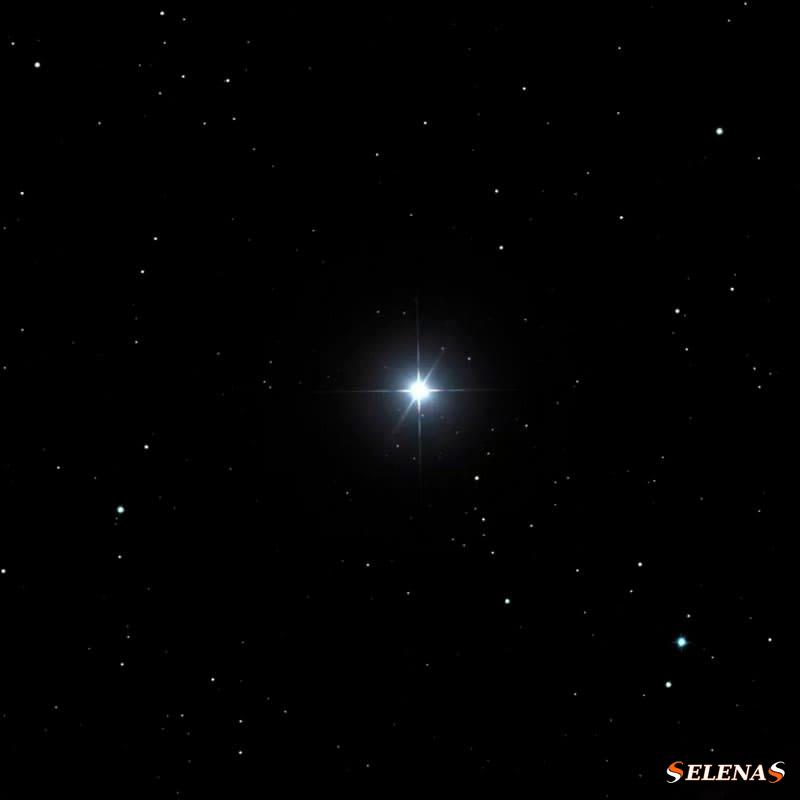 Яркая Полярная звезда, Полярная звезда, из обсерватории Slooh.