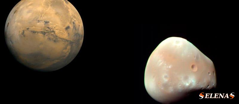 Спутник планеты Марс — Деймос