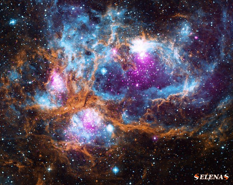 NGC 6357 – туманность Война и мир