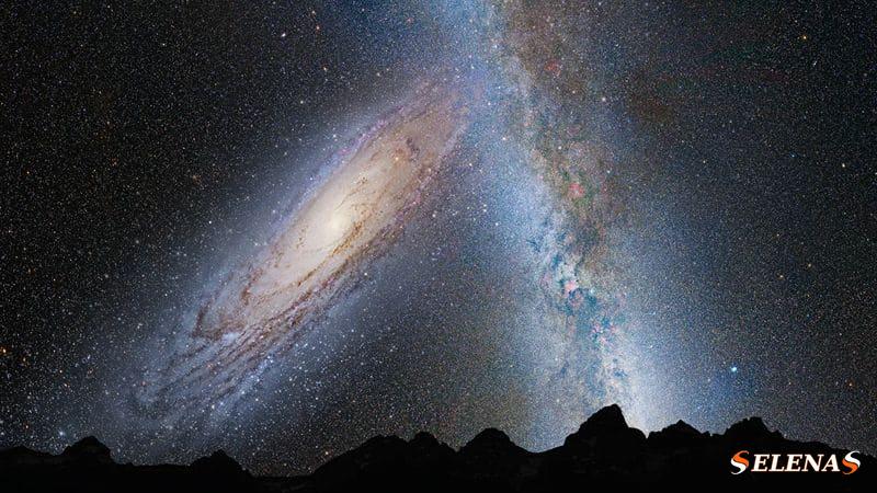 Через 3,75 миллиарда лет столкнутся галактики Млечный Путь и Андромеда