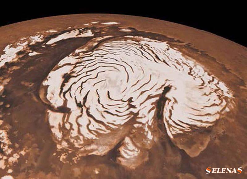 Северная полярная шапка Марса
